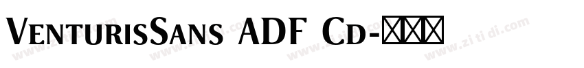 VenturisSans ADF Cd字体转换 VenturisSans ADF Cd字体转换